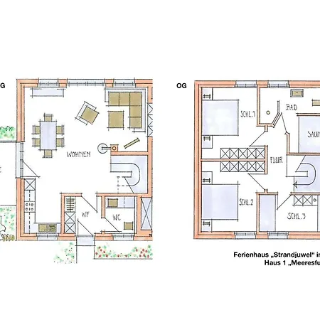 Haus Strandjuwel - Haus 1 
