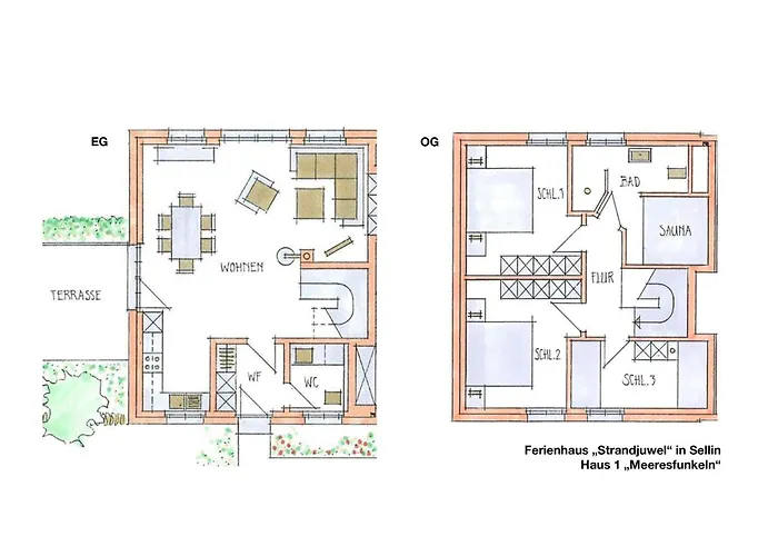 Haus Strandjuwel - Haus 1 
